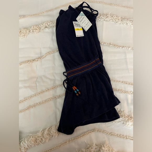 COPY - NWT Lucky Brand Shorts Jumper Navy - Picture 1 of 4